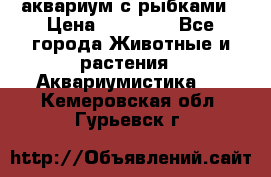 аквариум с рыбками › Цена ­ 15 000 - Все города Животные и растения » Аквариумистика   . Кемеровская обл.,Гурьевск г.